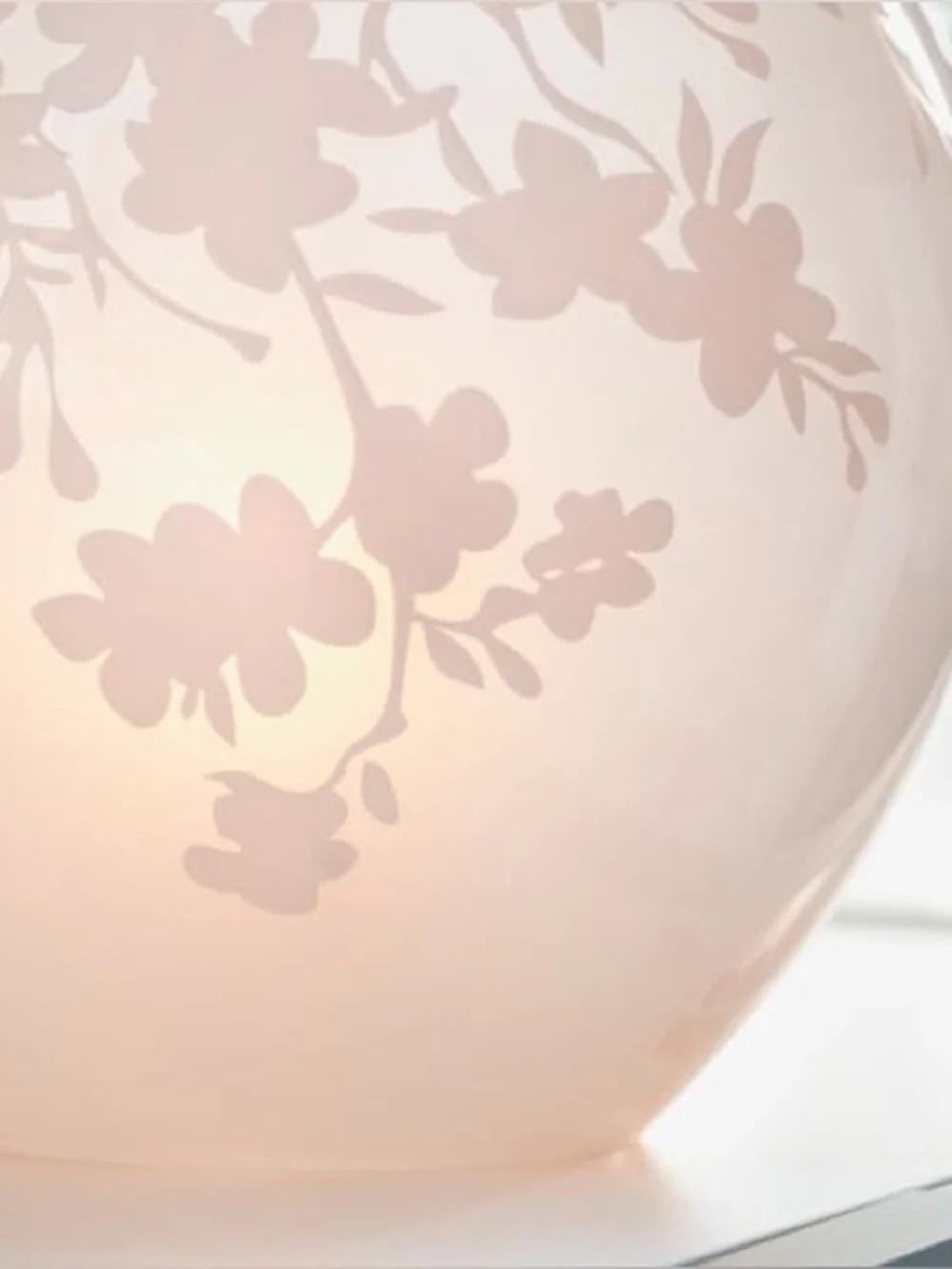 IKEA Knubbig Table lamp, cherry-blossoms white 💕